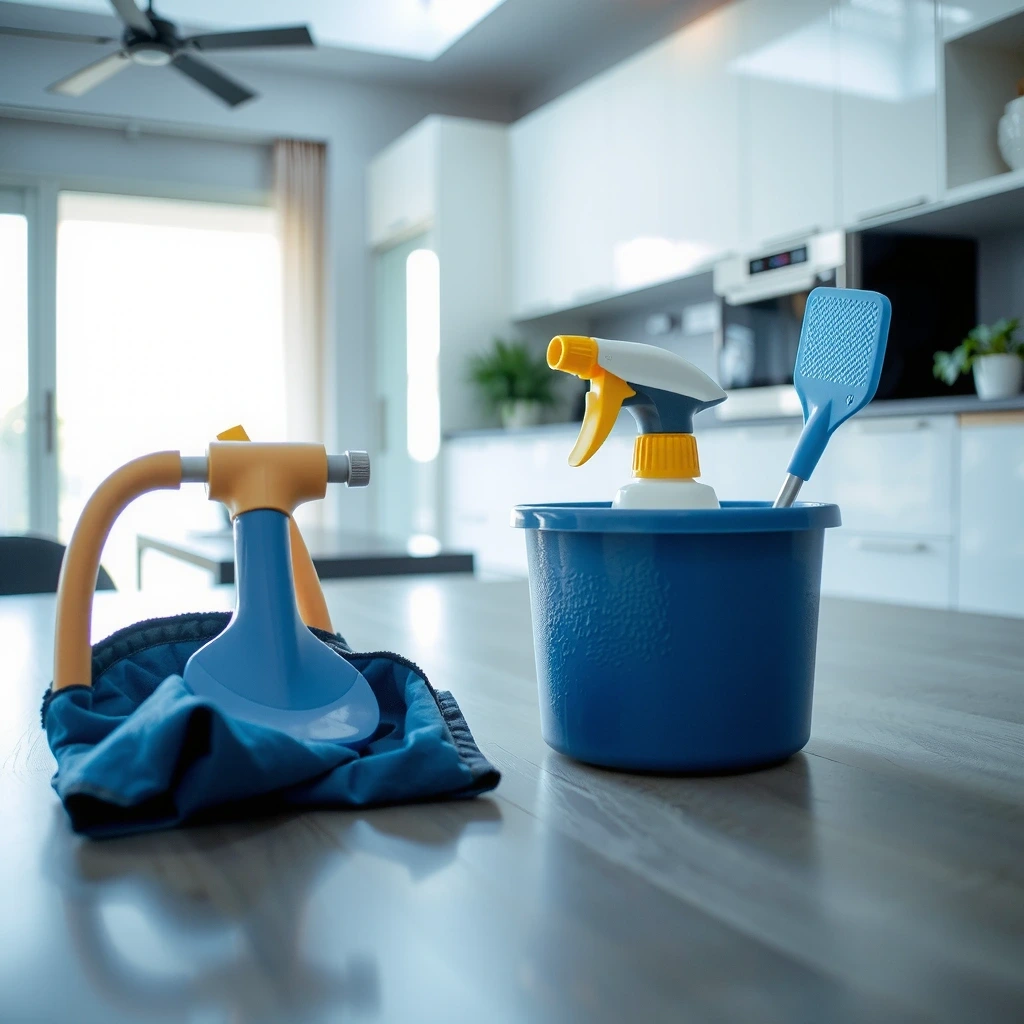 Cleaning tools and checklist